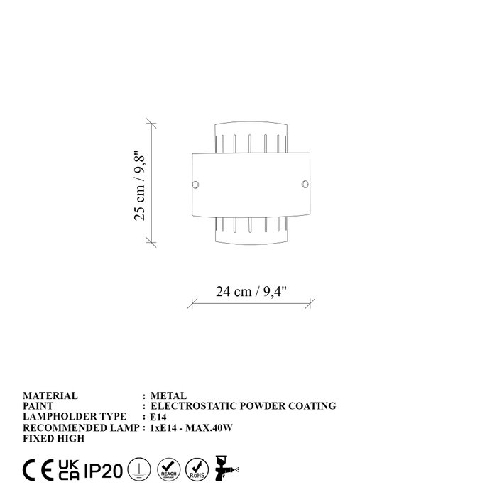 Opviq Lámpara de Pared Noctra - 15351 Dorado y Negro Opviq Lámpara de Pared Noctra - 15351 Dorado y Negro